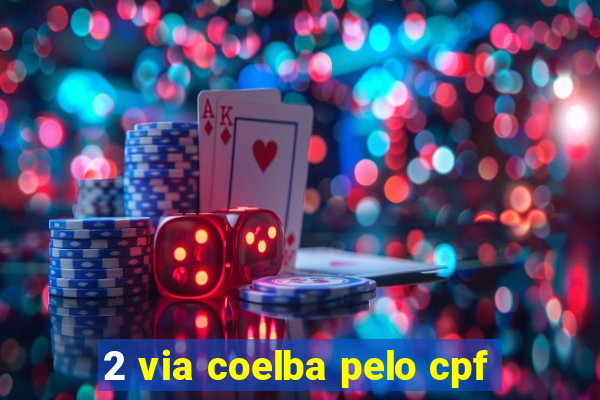 2 via coelba pelo cpf